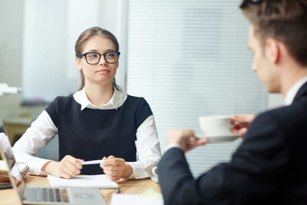 EMPLOYER TALKING TO EMPLOYEE