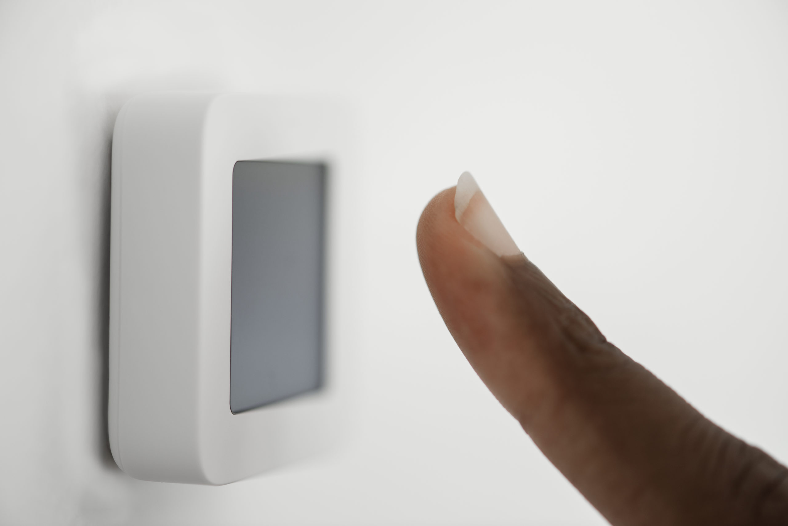 Fingerprint scan for smart home