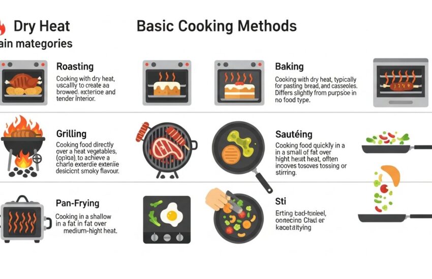 Essential Cooking Methods for Beginners: Sauté, Roast, Braise & More