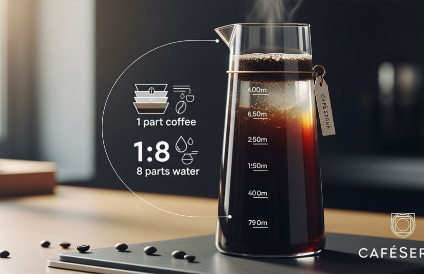 Master Your Cold Brew Coffee Ratio at Cafe Serre