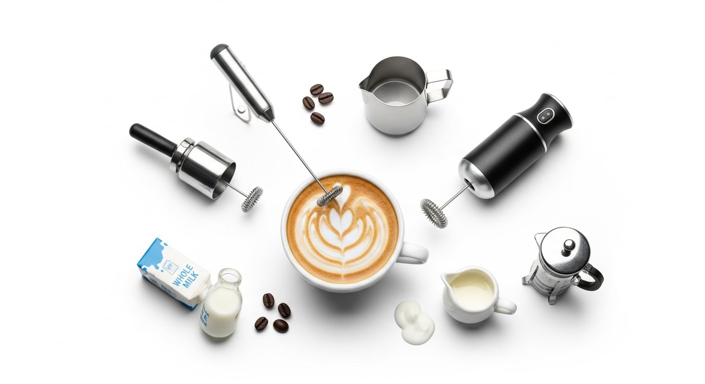 categories of milk frothing devices: analyzing your options — best milk frothers for home