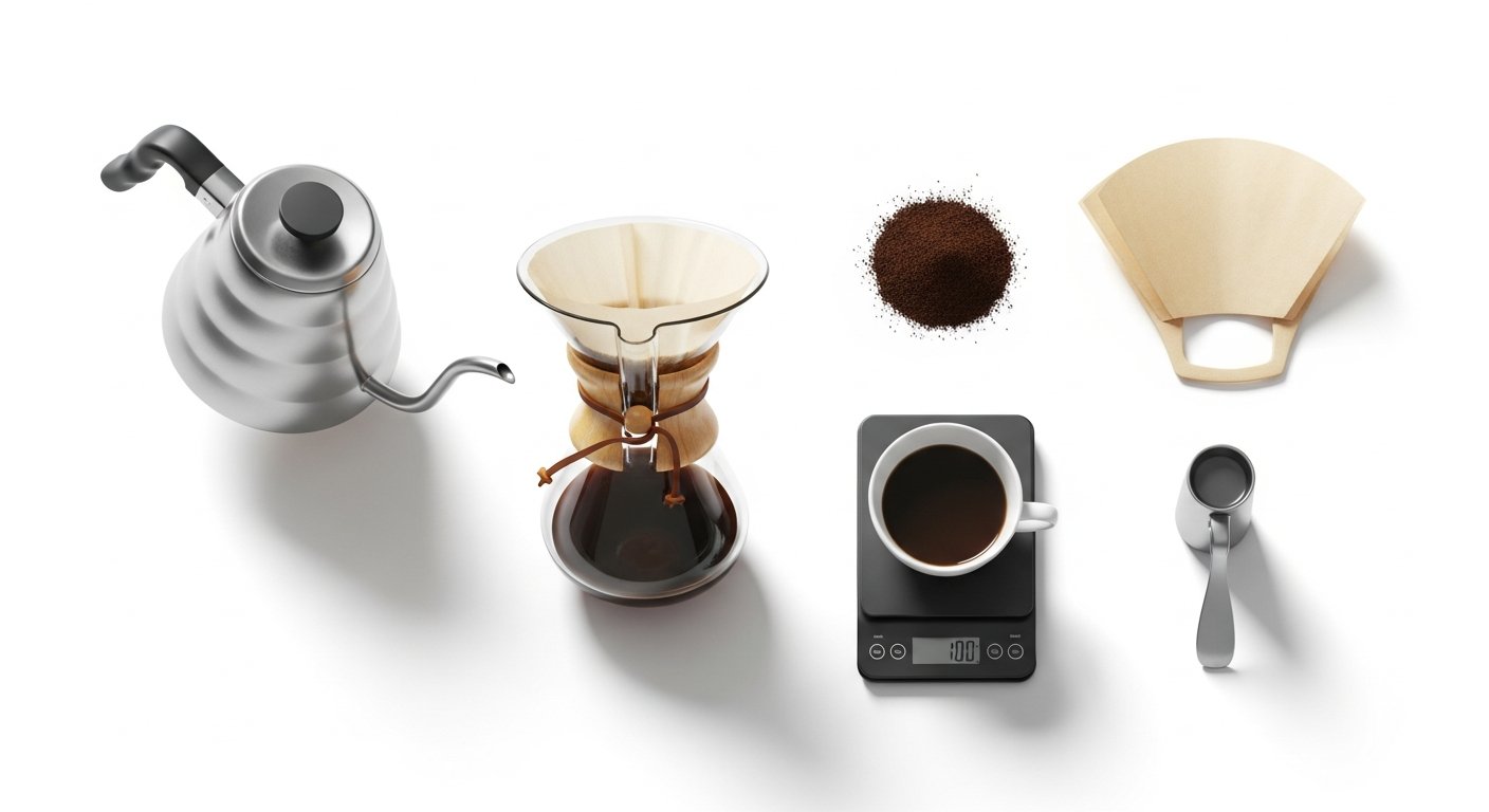 mastering the chemex requires precise preparation. — chemex brewing guide