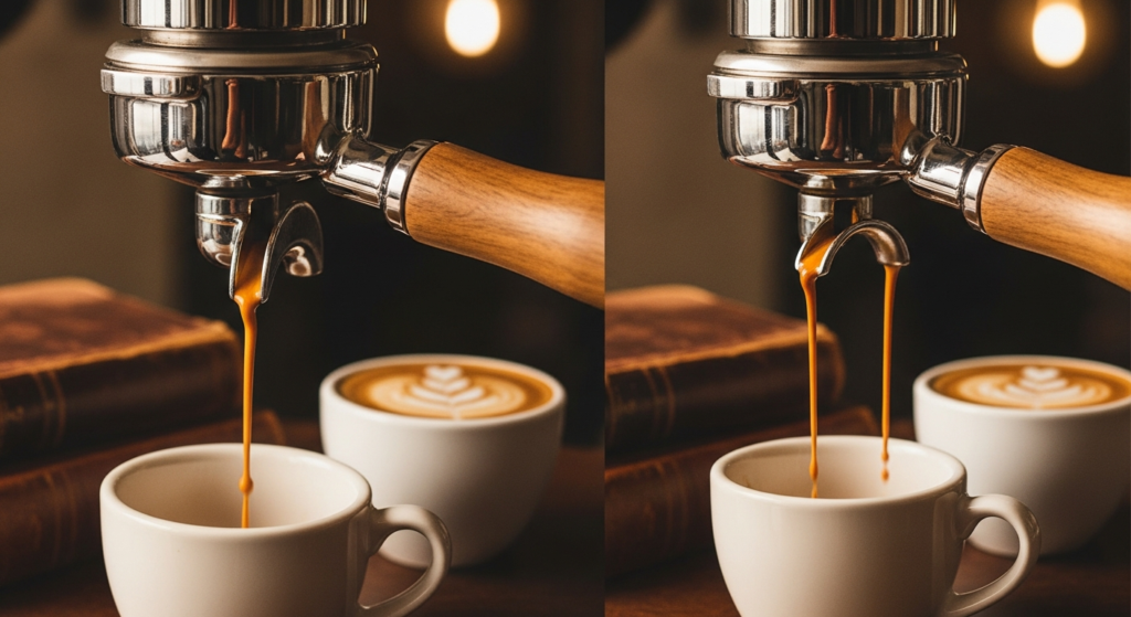 bottomless spouted portafilter comparison