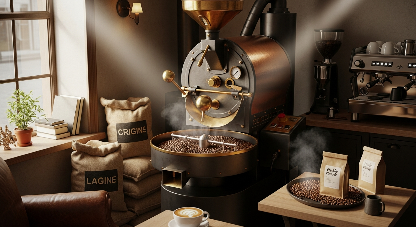 how store roasted coffee beans