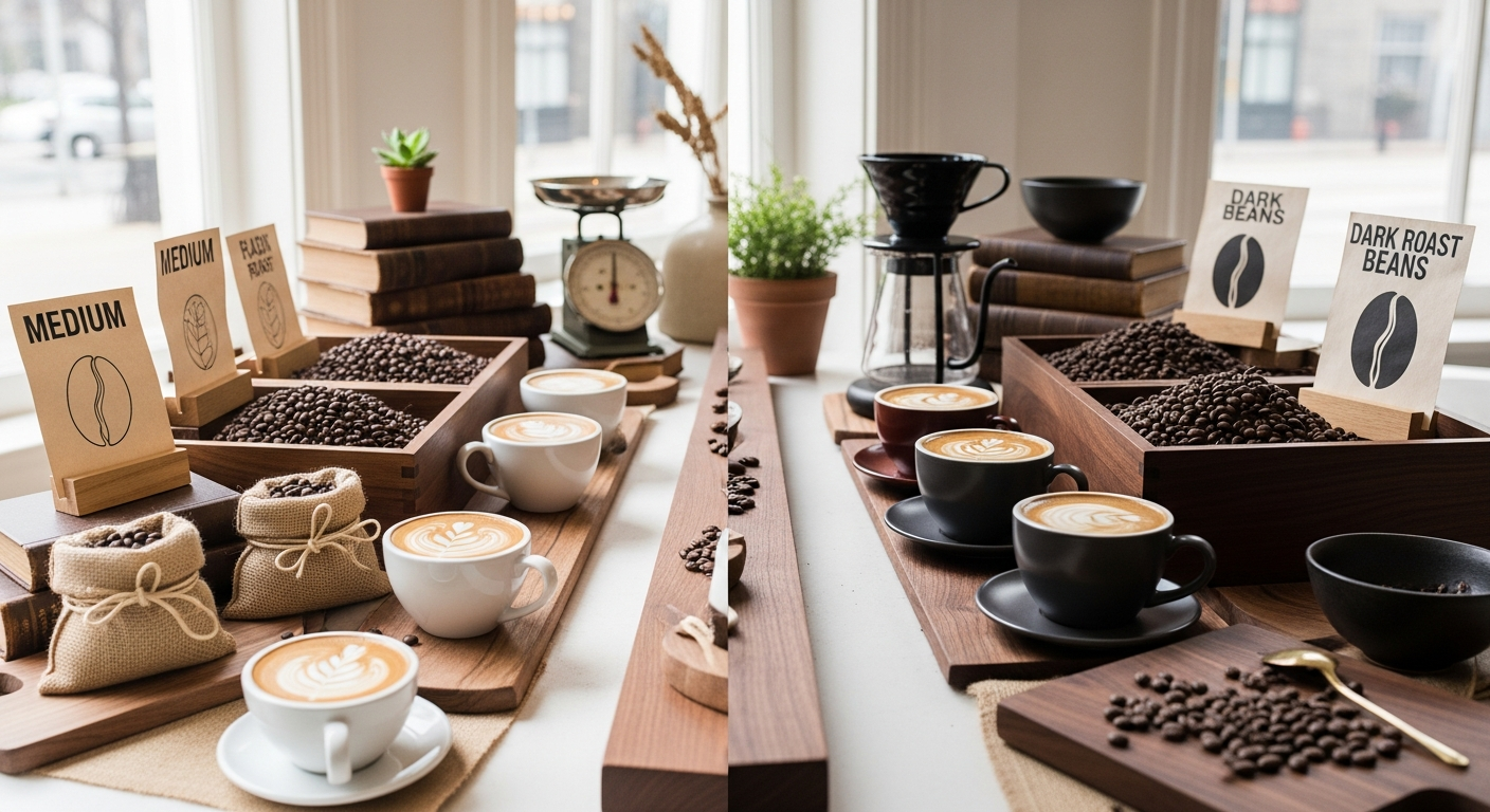 medium roast vs dark roast