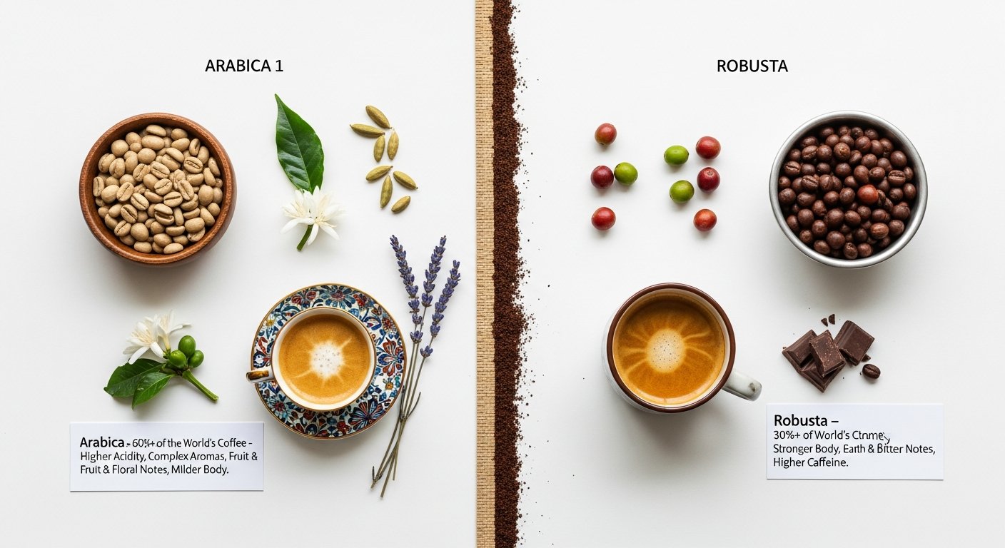 arabica vs robusta - photo 2 illustration