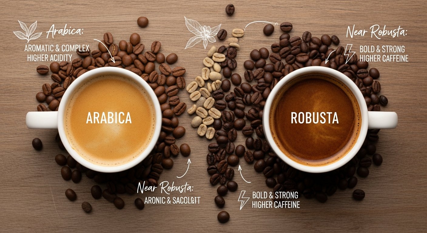 Arabica Vs Robusta