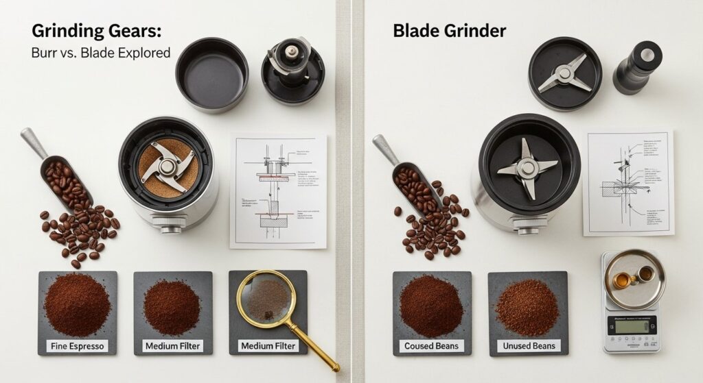 Burr Vs Blade Grinder Burr Vs Blade Grinder