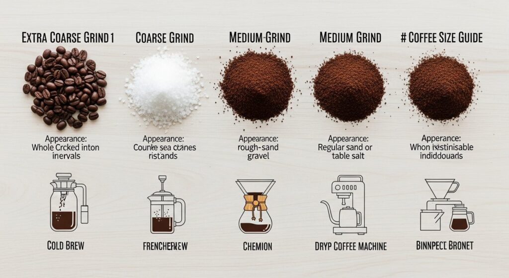 Coffee Grind Size Guide Coffee Grind Size Guide