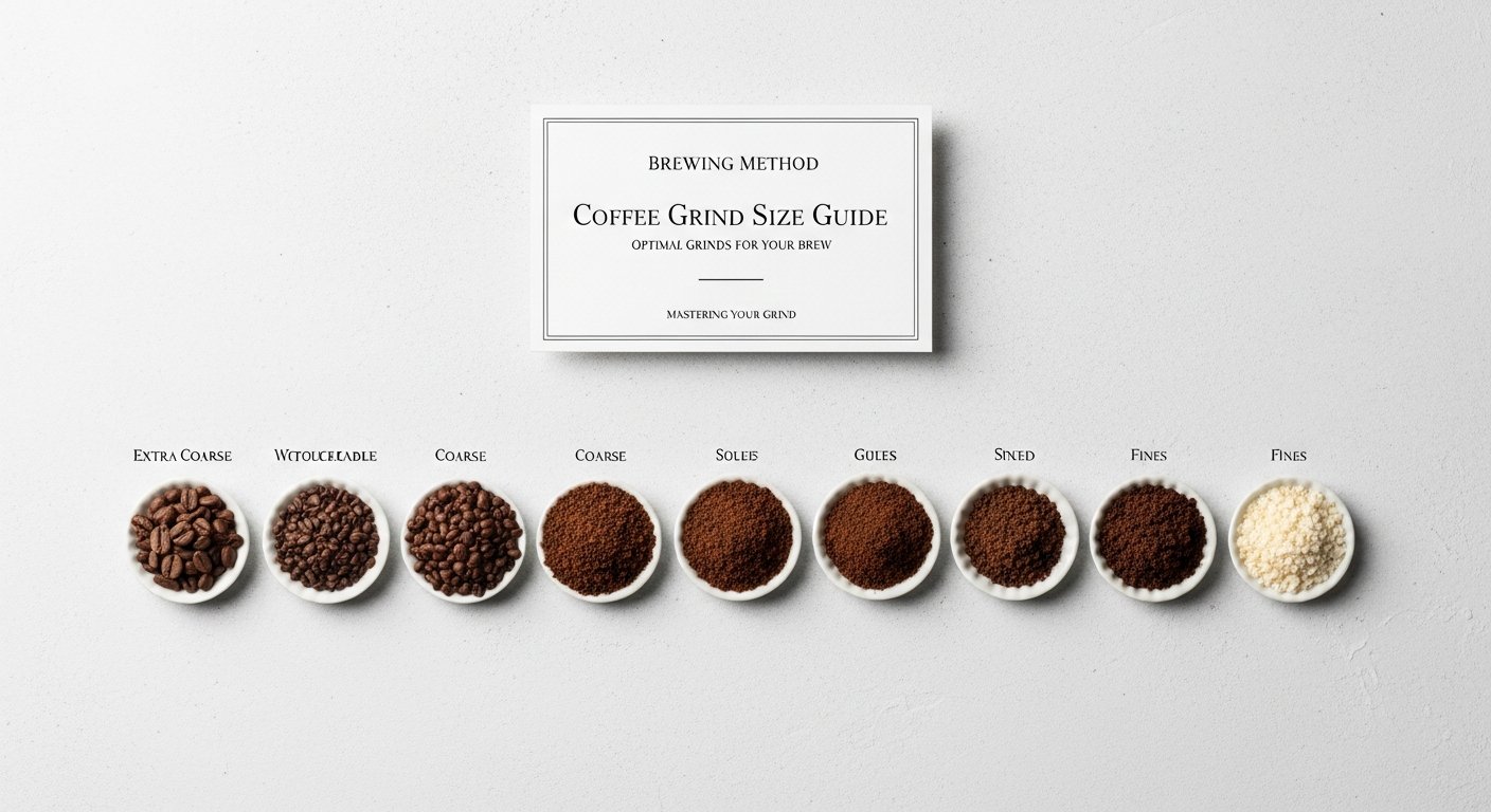 coffee grind size guide - photo 2 illustration