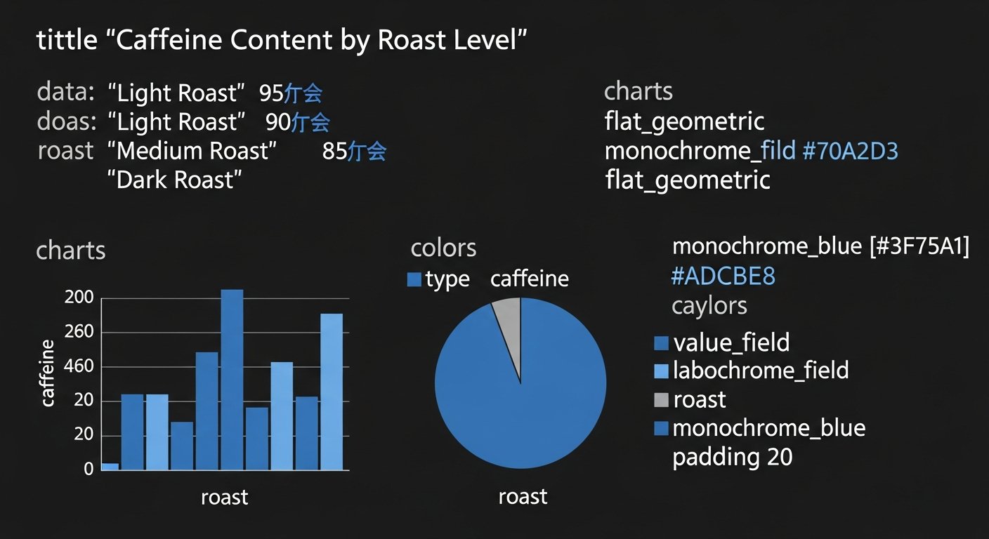 does dark roast have more caffeine - chart 6 illustration
