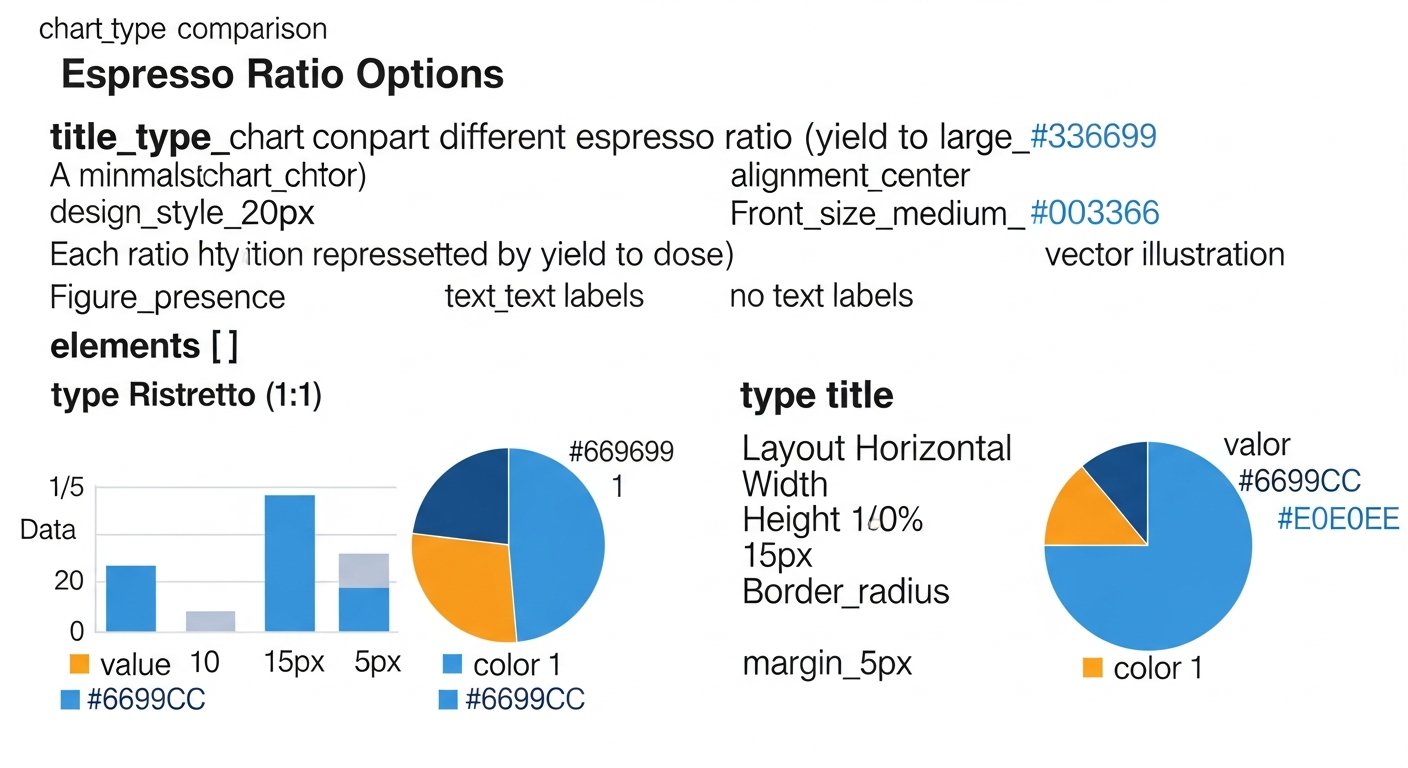 espresso ratio - chart 6 illustration