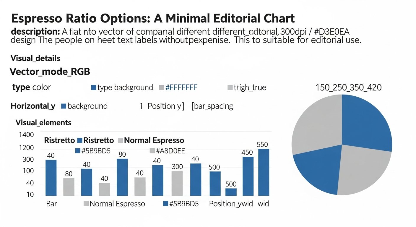 espresso ratio - chart 6 illustration