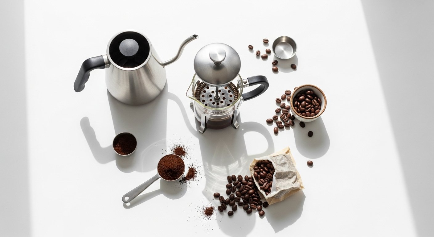 how to use a french press - photo 2 illustration