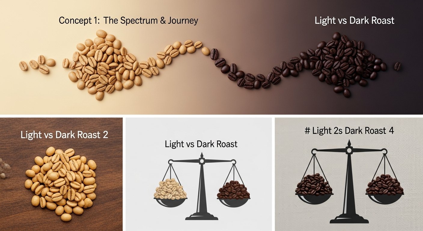 Light Vs Dark Roast Coffee