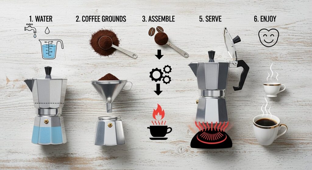 Moka Pot Instructions