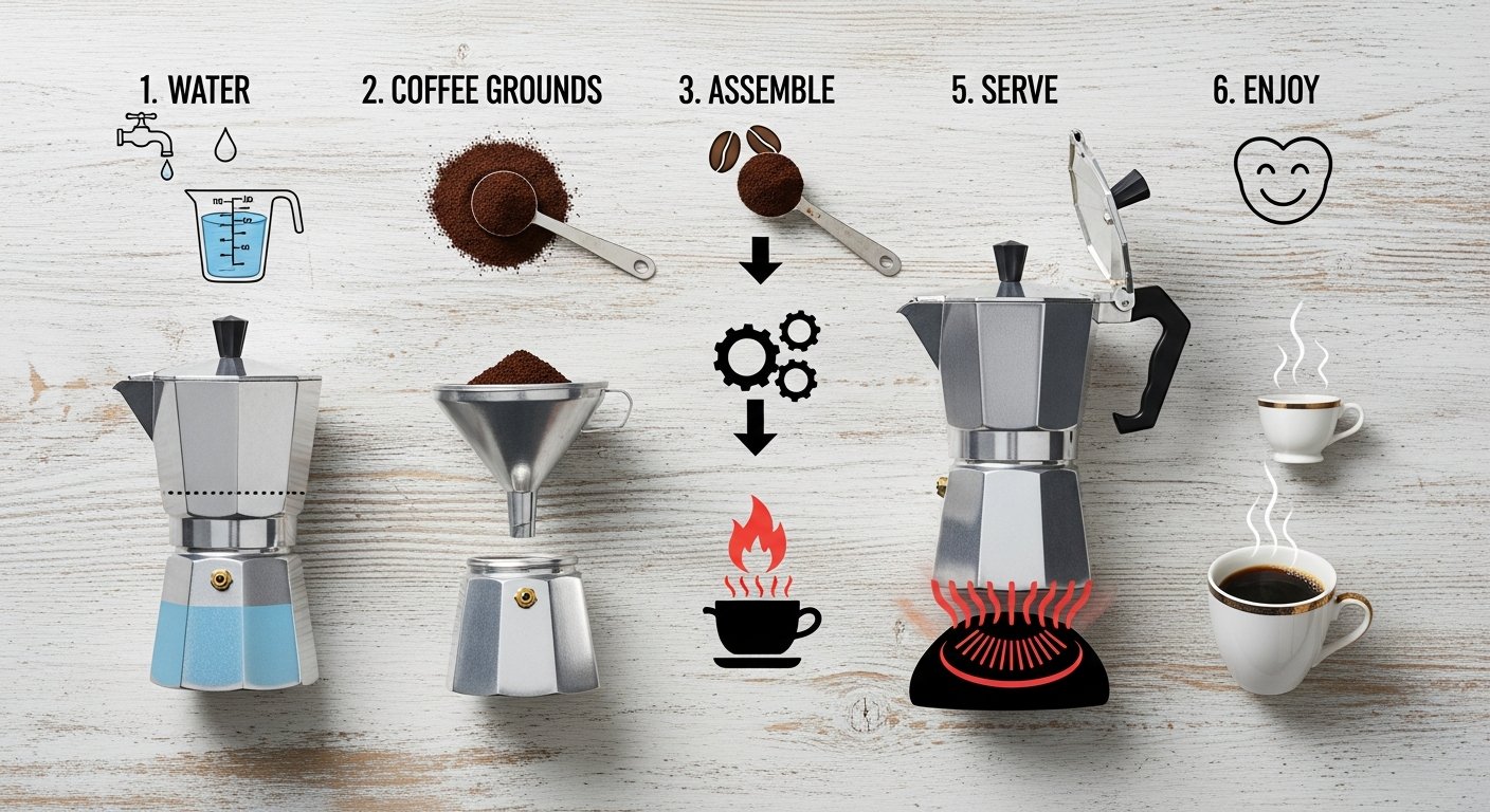 Moka Pot Instructions