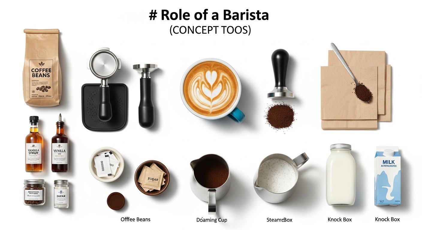 role of a barista - photo 2 illustration
