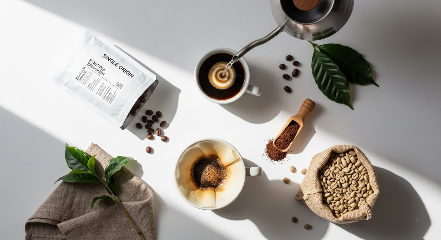 single origin coffee - photo 2 illustration